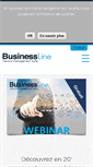Mobile Screenshot of businessline.fr
